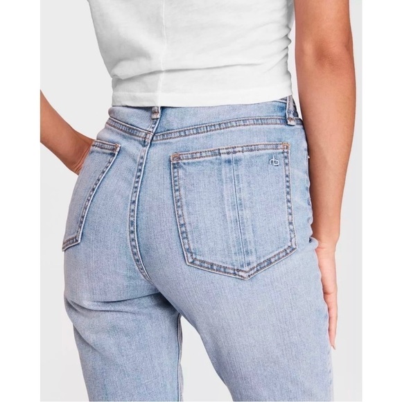 Rag & Bone Nina High-Rise Comfort Stretch Cigarette Jean in Lou 26 - Picture 4 of 11